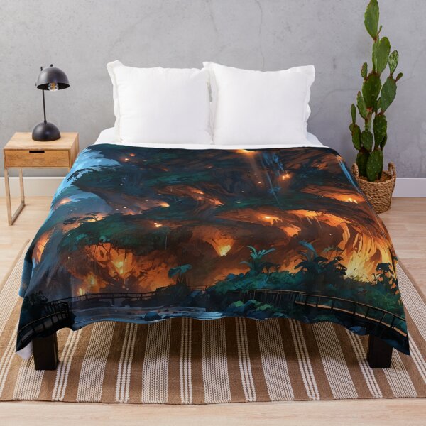 Item preview, Eternal Twilight: Flames and Falls designed and sold by ArtComixHaven.