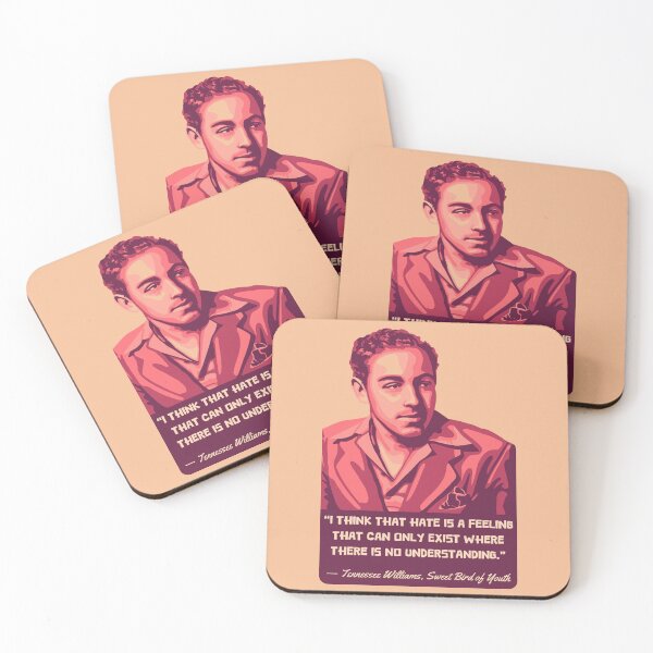 Item preview, Tennessee Williams Portrait and Quote designed and sold by Unhinged Heather.