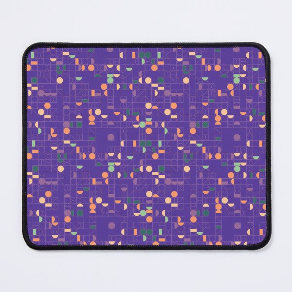 Item preview, Random Colorful Moon Phase Geometric Pattern Purple designed and sold by EvergreenMotifs.