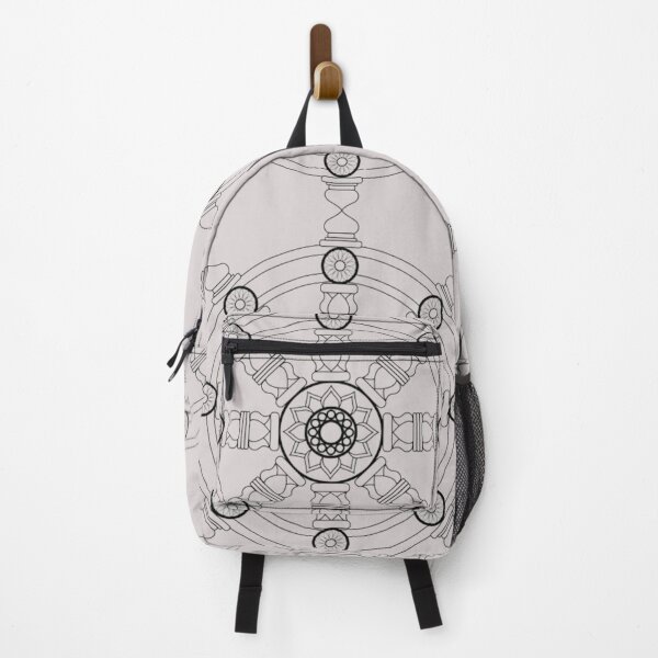 Item preview, Dharma Wheel: The Eightfold Path to Enlightenment designed and sold by retro-ether.