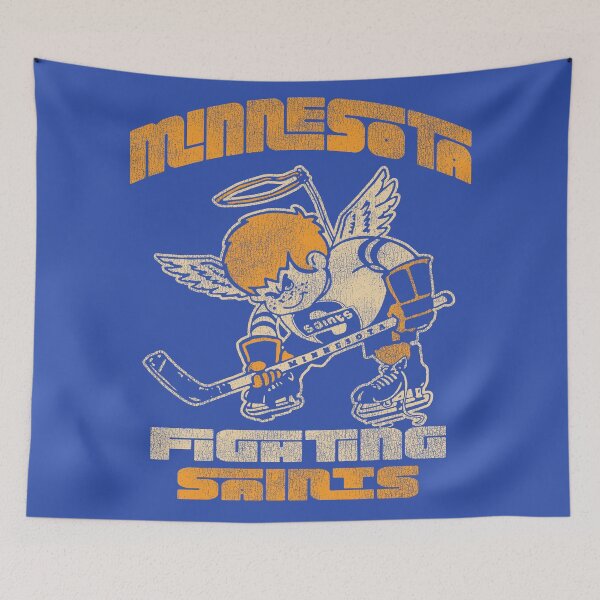 Item preview, Minnesota Fighting Saints Hockey Team Worn designed and sold by Alema Art.