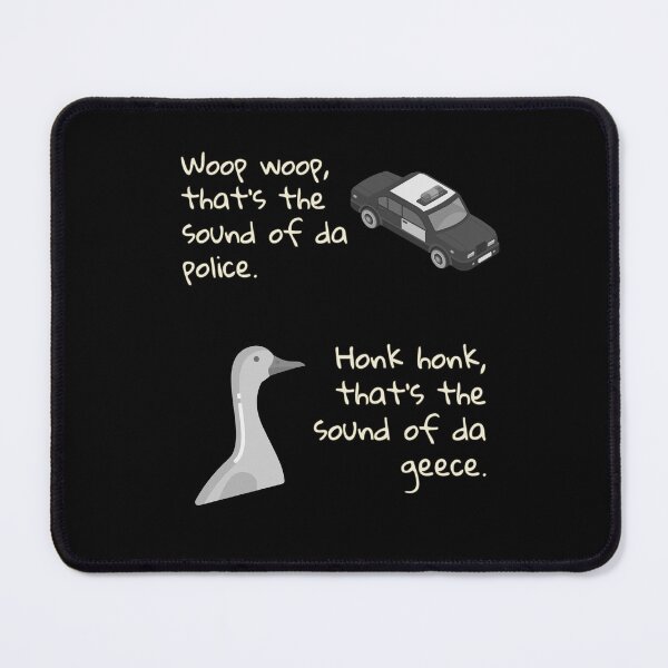 Item preview, Police Geese  B/W designed and sold by ClanRaeDesign.