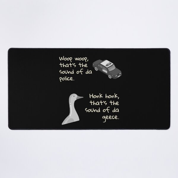 Item preview, Police Geese  B/W designed and sold by ClanRaeDesign.