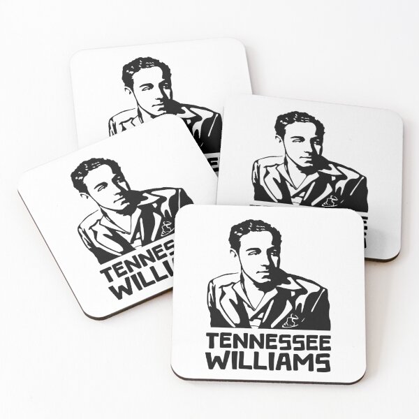 Item preview, Tennessee Williams Portrait designed and sold by Unhinged Heather.