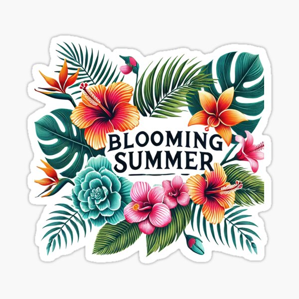 Item preview, Blooming Summer designed and sold by JanChryzostom.