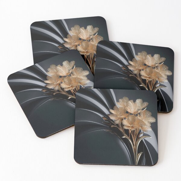 Item preview, golden flower designed and sold by DelyCada.