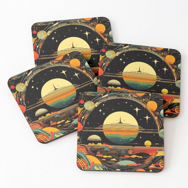 Item preview, Galactic voyage, lunar journey. designed and sold by Zofia Sosnecka.