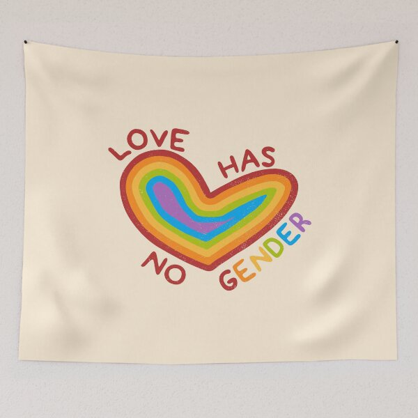 Item preview, Love Has No Gender Pride by Tobe Fonseca designed and sold by Tobe Fonseca®.