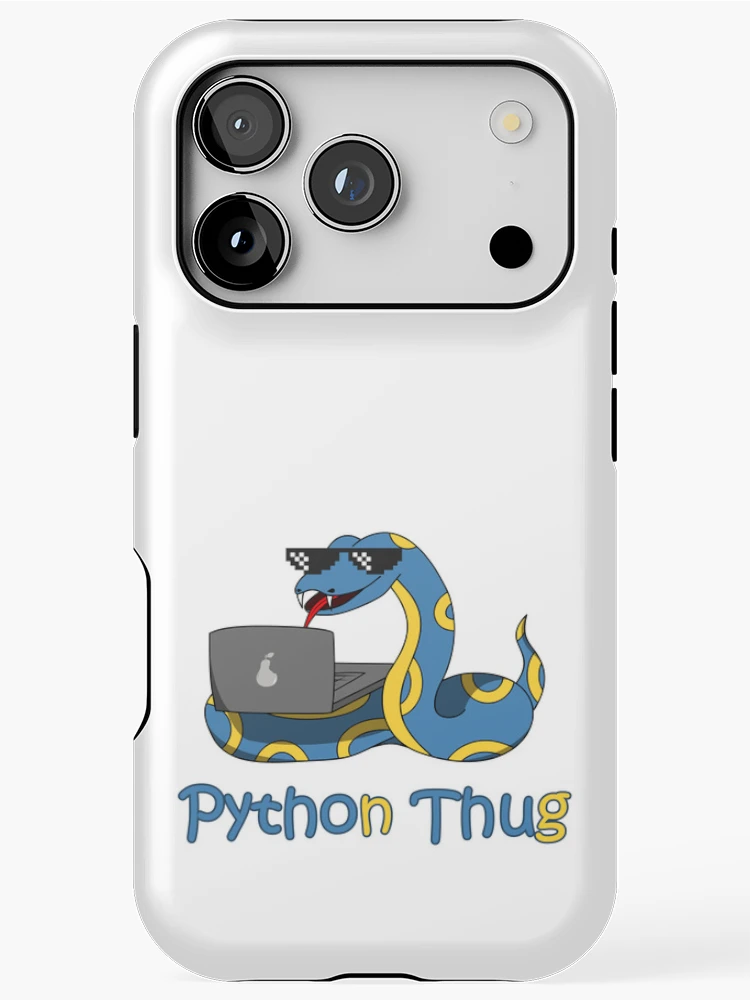 Thumbnail 1 of 4, iPhone Case, Python Thug designed and sold by Reesh-Store.