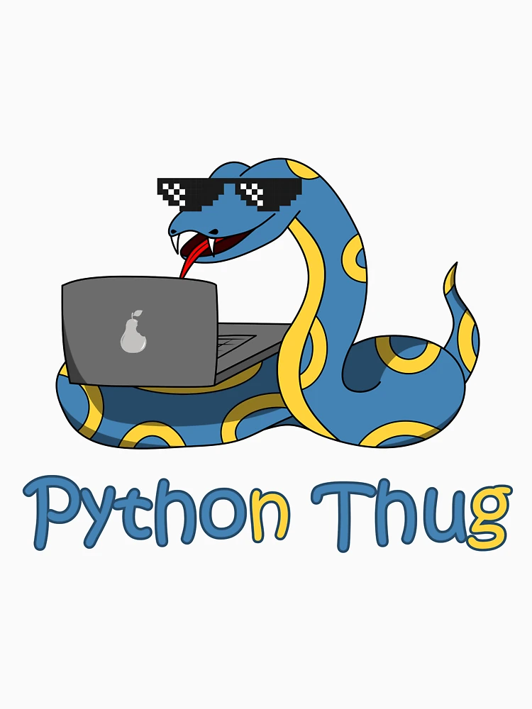 Aperçu 6 sur 6. Sweat à capuche épais avec l'œuvre Voyou Python créée et vendue par Reesh-Store.