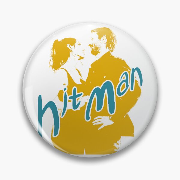 Item preview, Hit Man movie design Glen Powell and Adria Arjona designed and sold by ironpalette.