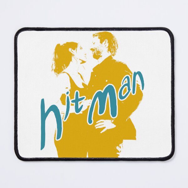 Item preview, Hit Man movie design Glen Powell and Adria Arjona designed and sold by ironpalette.