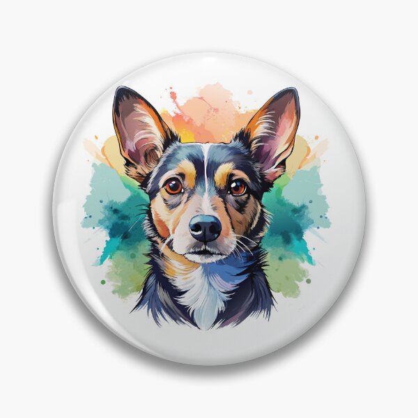 Item preview, Pet Dog Portrait in Soft Watercolor designed and sold by niteshRart.