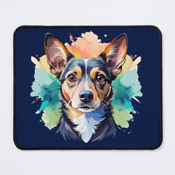 Item preview, Pet Dog Portrait in Soft Watercolor designed and sold by niteshRart.