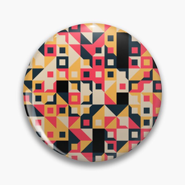 Item preview, Multiple Bright Colors Alternating Style Frames Geometric Tiles designed and sold by EvergreenMotifs.