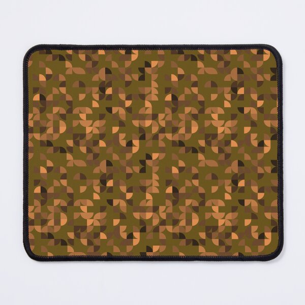 Item preview, Random Multicolor Abstract Symbols Brown Tones With Geometry designed and sold by EvergreenMotifs.