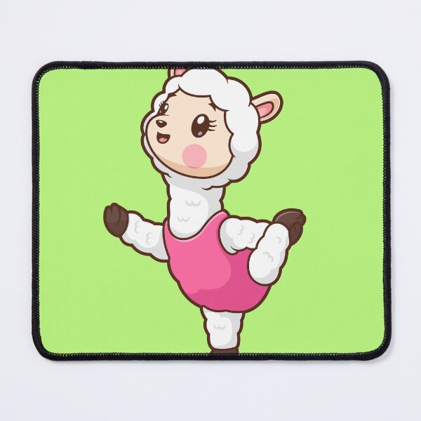 Item preview, Cute Llama Stretching: Cartoon Vector Icon Illustration designed and sold by hjian8219.