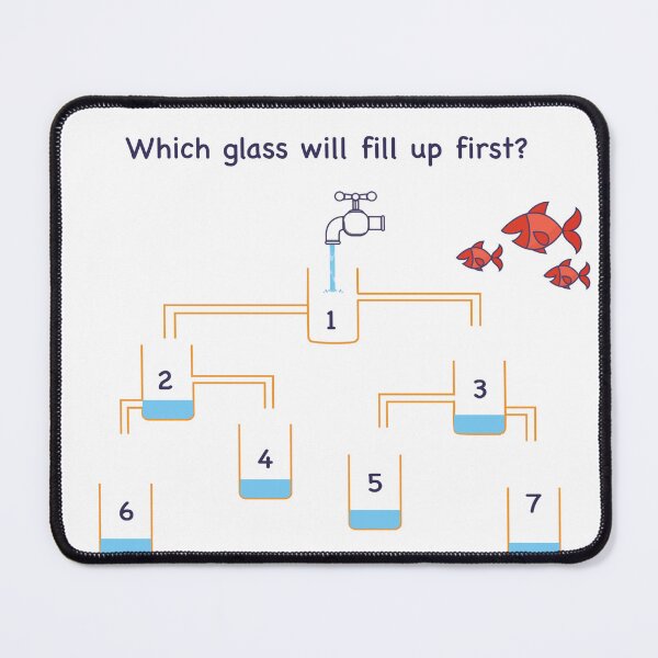 Item preview,  Find Which Glass Will Fill up First? designed and sold by malek M O.