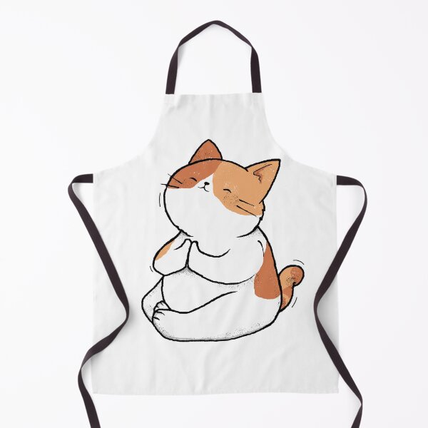 Item preview, cat namaste meditating designed and sold by massingso.