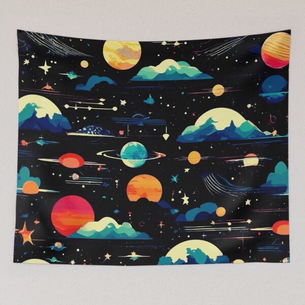 Item preview, Galactic voyage, lunar journey. designed and sold by Zofia Sosnecka.