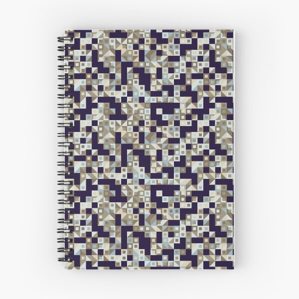 Item preview, Multicolor Alternating Style Geometric Tiles Navy Blue designed and sold by EvergreenMotifs.