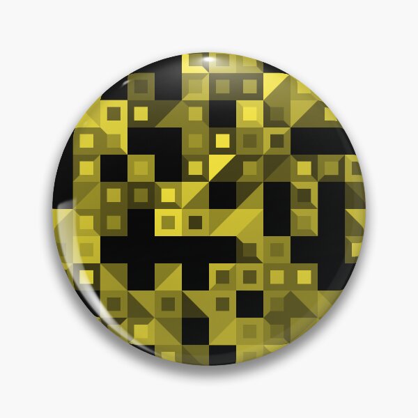 Item preview, Multiple Yellow Shades Alternating Style Frames Geometric Tiles designed and sold by EvergreenMotifs.