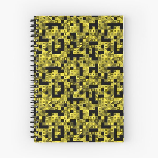 Item preview, Multiple Yellow Shades Alternating Style Frames Geometric Tiles designed and sold by EvergreenMotifs.