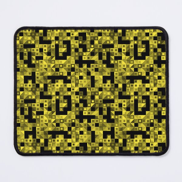Item preview, Multiple Yellow Shades Alternating Style Frames Geometric Tiles designed and sold by EvergreenMotifs.