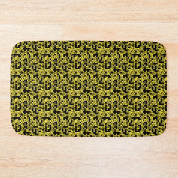 Item preview, Multiple Yellow Shades Alternating Style Frames Geometric Tiles designed and sold by EvergreenMotifs.