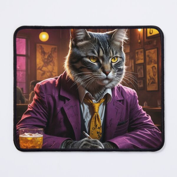 Item preview, A cat in a cafe. designed and sold by MihajloN.