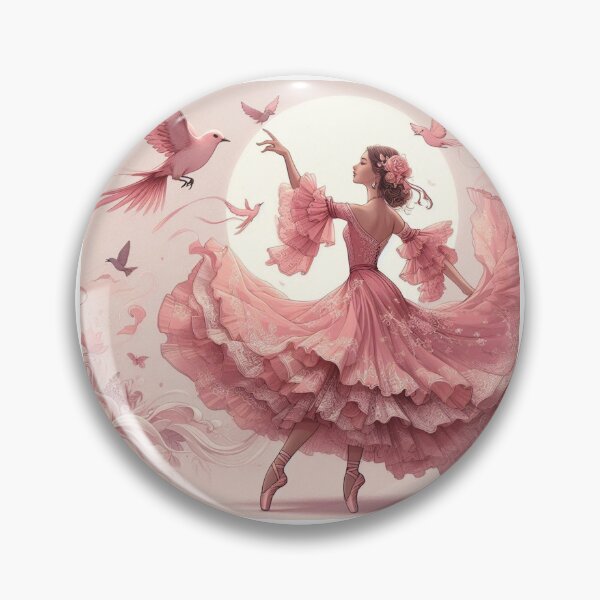 Item preview, Girl Dancing Flamenco designed and sold by AIrtisticPrints.