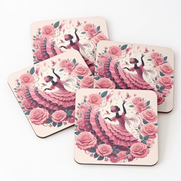 Item preview, Girl Dancing Flamenco designed and sold by AIrtisticPrints.
