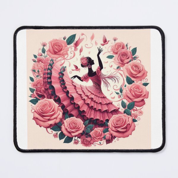 Item preview, Girl Dancing Flamenco designed and sold by AIrtisticPrints.