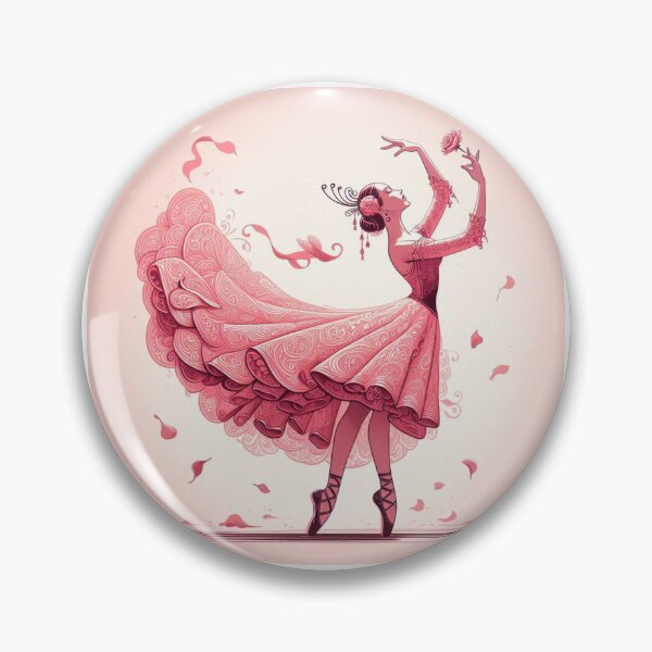 Item preview, Girl Dancing Flamenco designed and sold by AIrtisticPrints.