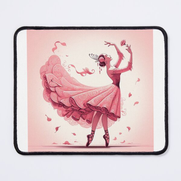 Item preview, Girl Dancing Flamenco designed and sold by AIrtisticPrints.