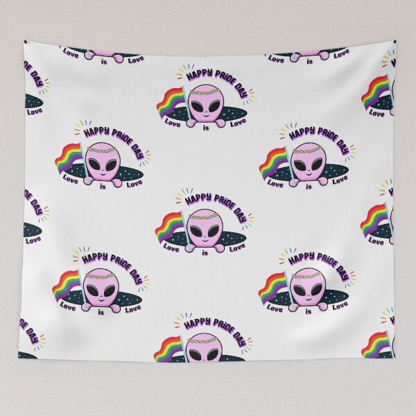 Item preview, Alienígena do orgulho lgbtqia+ designed and sold by ArtDesign_.