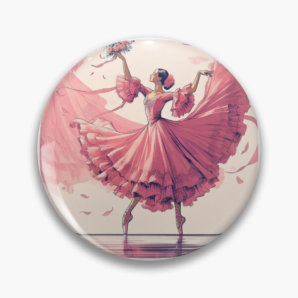 Item preview, Girl Dancing Flamenco designed and sold by AIrtisticPrints.