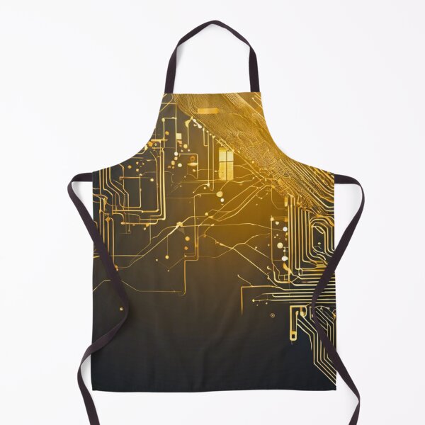 Item preview, Technological Brilliance: Illustration by Circuit Doré designed and sold by Marinaso.