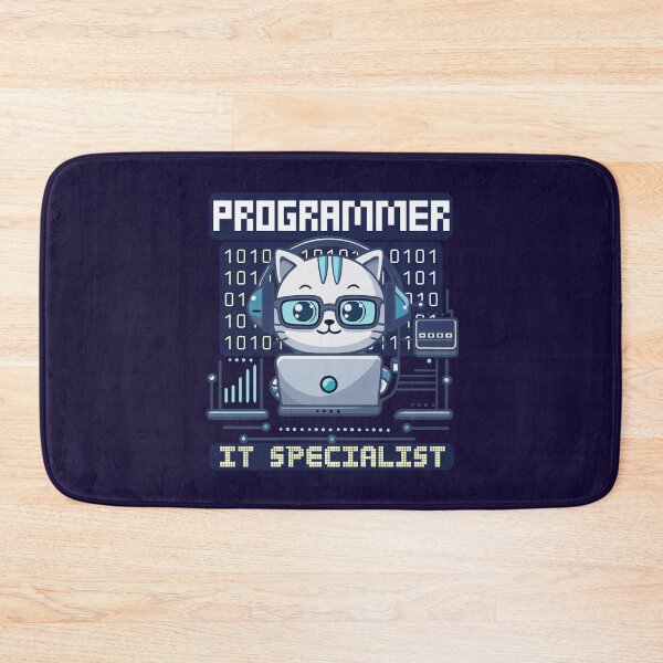 Item preview, Programmer, it specialist, Cybersecurity, programmer cat, designed and sold by antcpjr682.