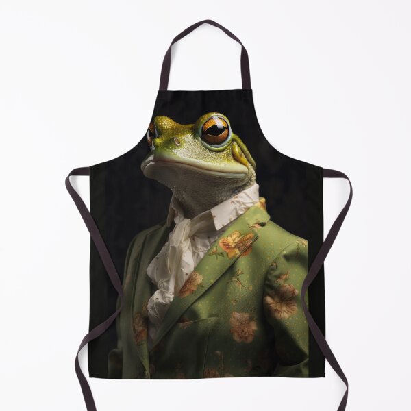 Item preview, Distinguished Bullfrog in Elegant Attire designed and sold by Sillytoe.