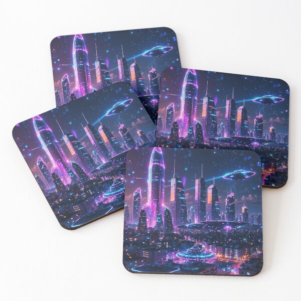 Item preview, Futuristic City designed and sold by Universe-Aliens.