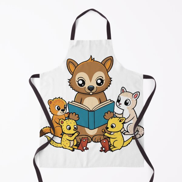 Item preview, Fluffy Olinguito Reading to Forest Friends designed and sold by omerfdln34.