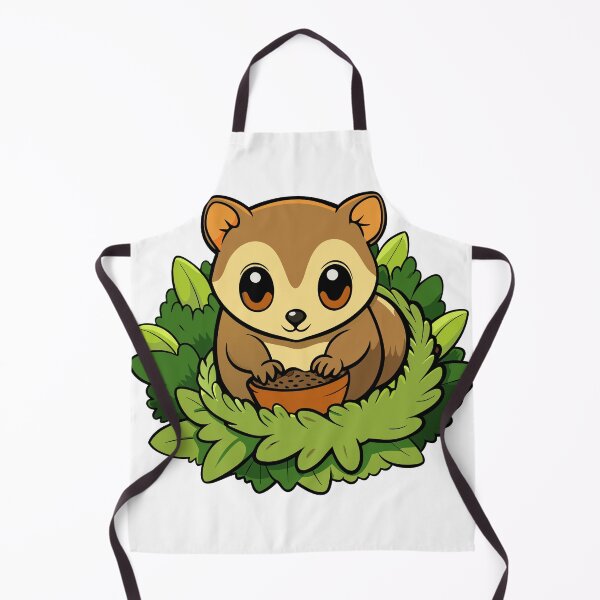 Item preview, Fluffy Olinguito Building a Mossy Nest designed and sold by omerfdln34.