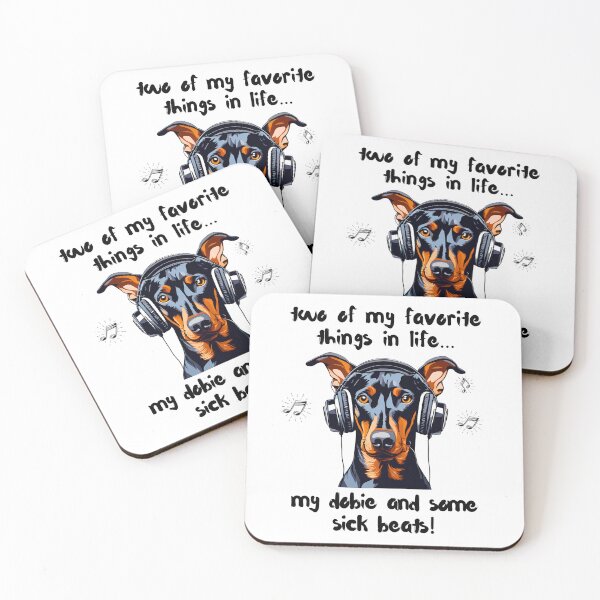 Item preview, Two Favorite Things… My Doberman and Some Sick Beats designed and sold by Fredster1966.
