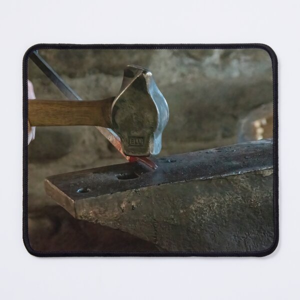 Item preview, Blacksmith Swinging a Hammer, Fort William designed and sold by jrtwynam.