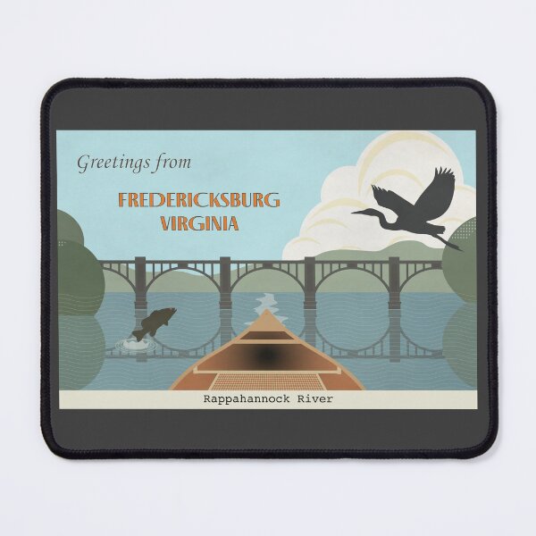 Item preview, Fredericksburg Postcard designed and sold by hermitenvy.