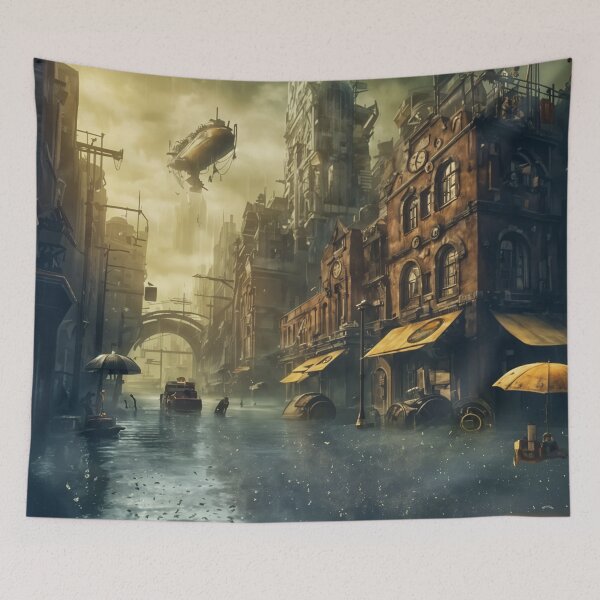 Item preview, Rising Above the Deluge designed and sold by OrderofOdonata.