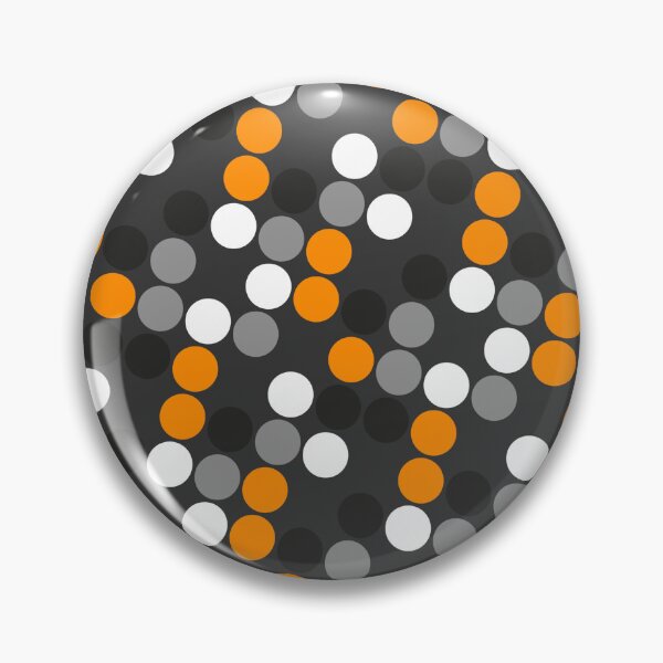 Item preview, Random Colorful Sequenced Dots Dark Gray Base designed and sold by EvergreenMotifs.