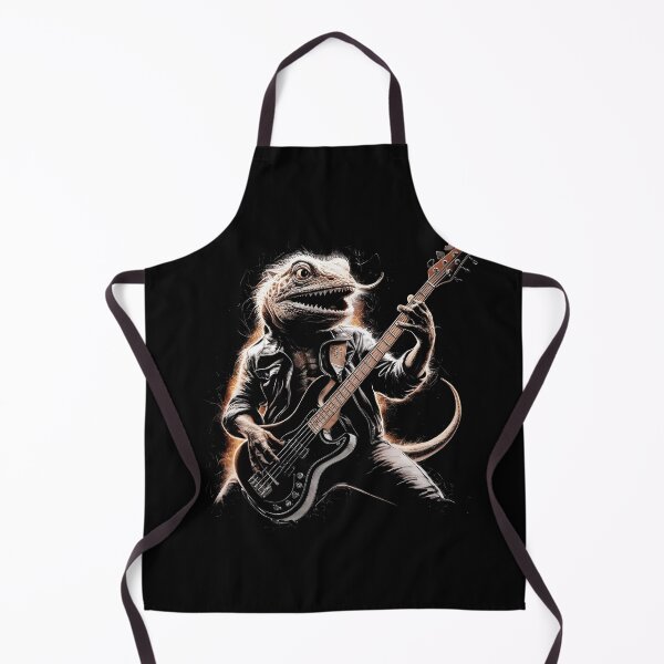 Item preview, Lizard Playing Guitar Rocker Lizard Playing Guitar Rock designed and sold by MTRBSK11.