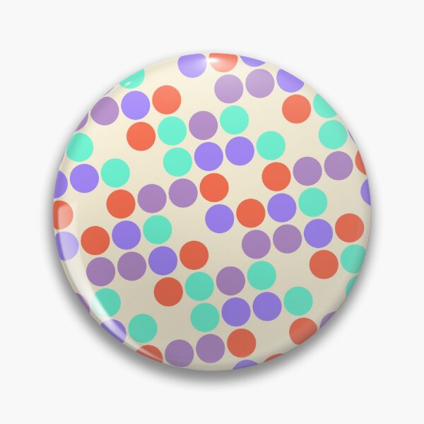 Item preview, Random Colorful Sequenced Dots Yellow Base designed and sold by EvergreenMotifs.